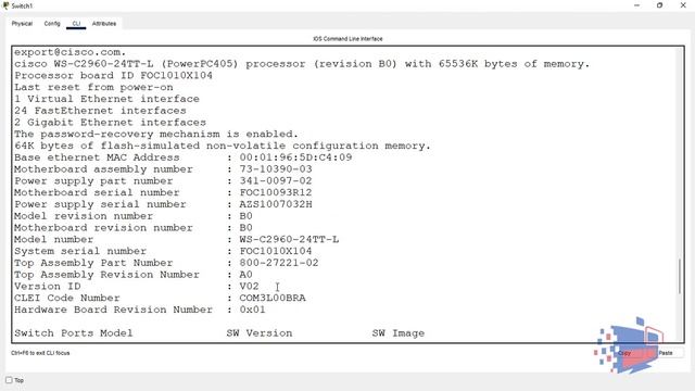 11 cisco ios boot seq and interface part 1-2 смотреть онлайн