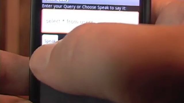 Android SimpleDB Voice Query Demo смотреть онлайн