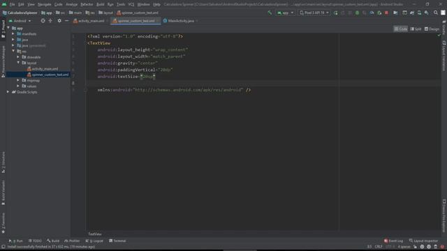 Calculadora con Spinner personalizada смотреть онлайн