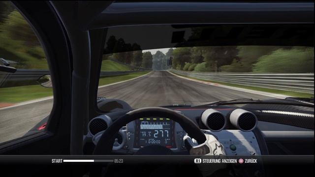 Pagani Zonda R Nordschleife NFS shift 2 смотреть онлайн