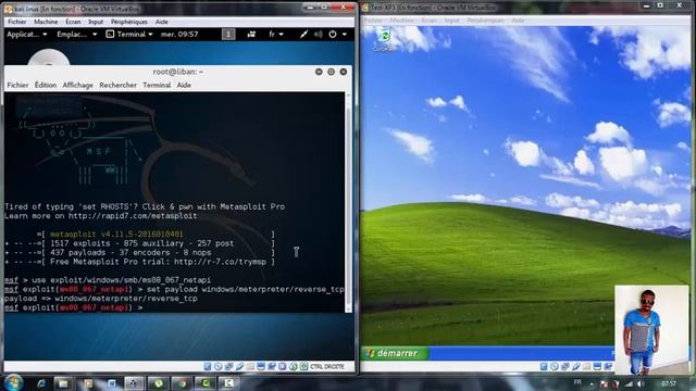 Hack windows XP sous kali linux 2.0 смотреть онлайн