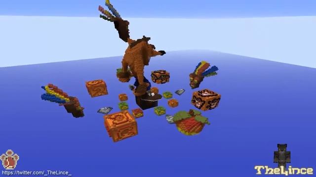 Skywars " Crash Bandicoot " - Descarga Libre - ( Minecraft ) смотреть онлайн