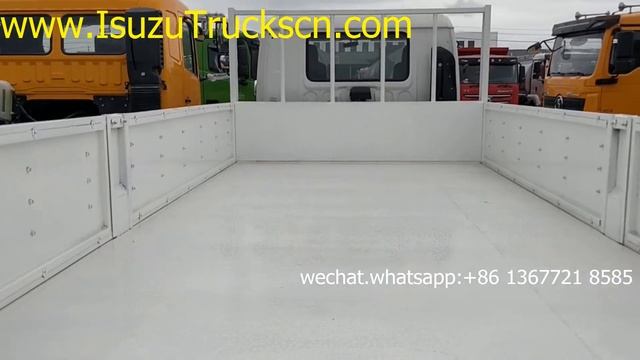 Philippines Brand New Japan ISUZU FTR Flatbed Van Cargo Truck For Sale