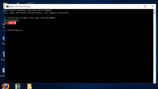 How To Find Computer Serial Number.|how to find pc serial number using command prompt.| cmd se comp смотреть онлайн