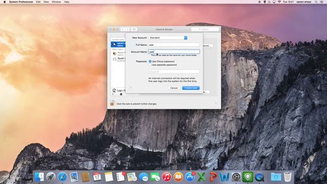 how to create and delete a user on mac os x yosmite смотреть онлайн