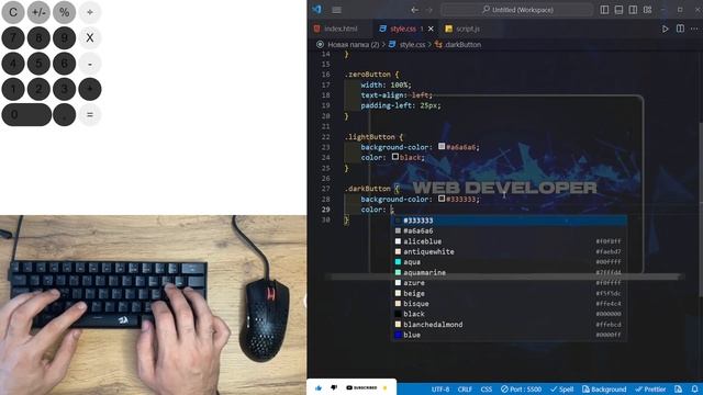 ASMR Programming - Coding Calculator IOS (IPhone) - No Talking смотреть онлайн