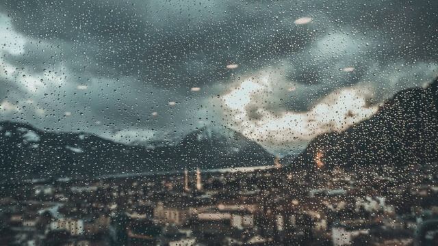 Rain on Window Sound 🌧️| Relaxation Sound For Sleep & Study | Heavy rain | Deep Sleep | REM Sleep смотреть онлайн