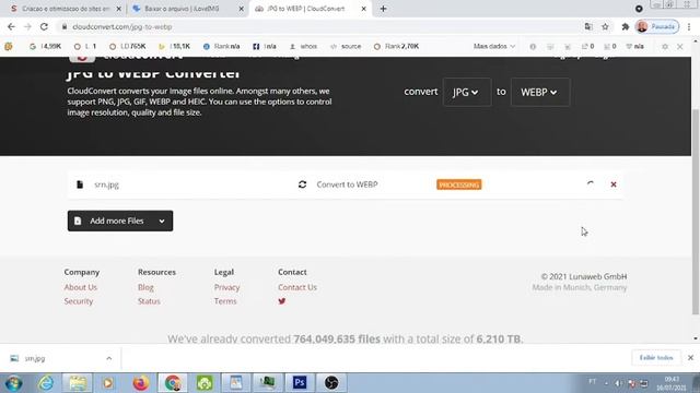 Reduzir peso da imagen e mudar para webp смотреть онлайн