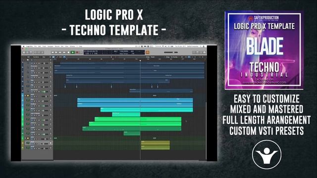 #Techno #LogicProX #Template Blade by Saftik Production смотреть онлайн