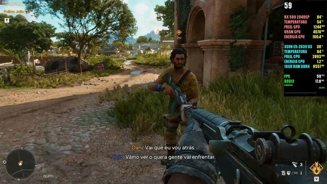 Far Cry 6 | RX 580 2048SP 8GB | XEON-2630 V3 | 16GB RAM | 1080P | 60 FPS смотреть онлайн