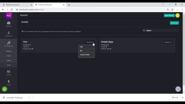 How To Create An Artist And Label On ITAAW смотреть онлайн