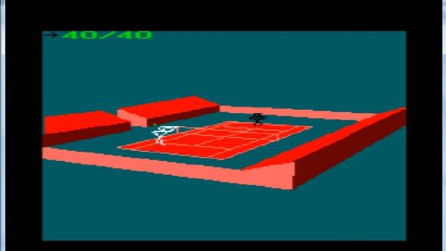 International 3D Tennis - Amstrad CPC - emulador WinAPE 2.0 Beta 2 Windows Amstrad Plus Emulator смотреть онлайн