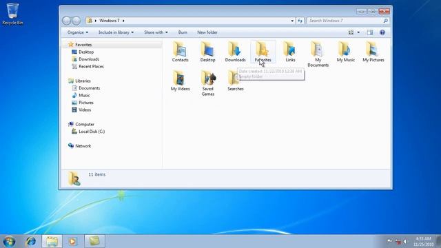 Learn Windows 7 - Personal Folder - (12 of 24) Watch Learn Do.com смотреть онлайн