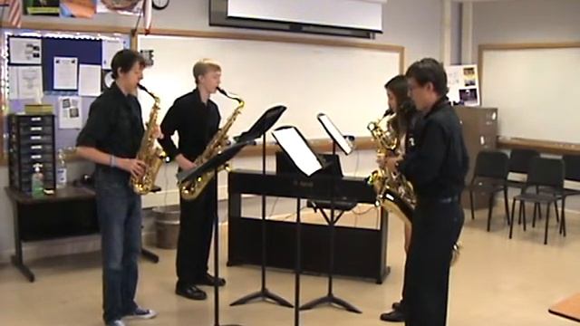 2014 Berkner Symphonic I Saxophone Ensemble смотреть онлайн