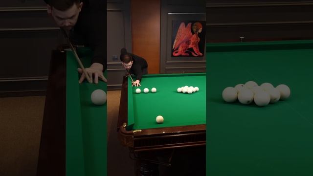 Как забивать такие свояки в отскок #бильярд смотреть онлайн