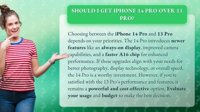 Should I get iPhone 14 Pro over 13 Pro? смотреть онлайн