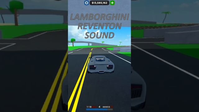 LAMBORGHINI REVENTON SOUND - ROBLOX (CAR DEALERSHIP TYCOON) #roblox #cardealershiptycoon смотреть онлайн
