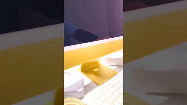 แกะกล่อง imac 24 สีเหลืองที่ istudio มีอะไรอยู่ในนั้นบ้าง #vlog смотреть онлайн