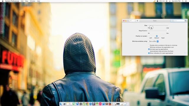 Dock Setting Mac OS смотреть онлайн