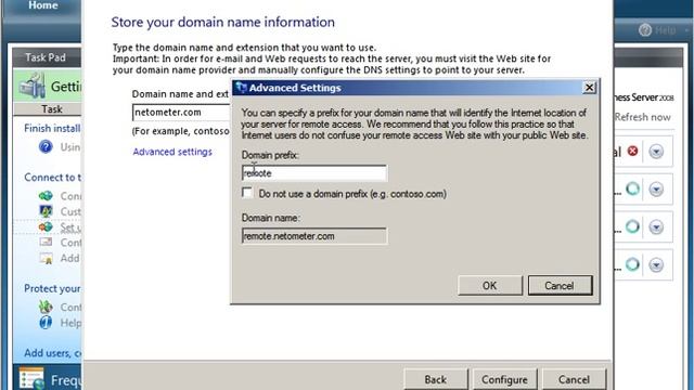 How to Set Up Internet Address in SBS 2008 - Getting Started смотреть онлайн