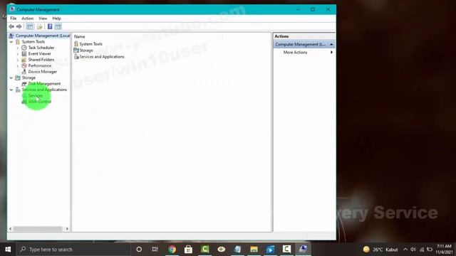 Windows 10 Home : How to Start or Stop HP Comm Recovery Service смотреть онлайн