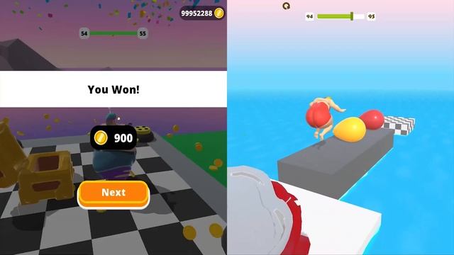 Squeezy Girl Vs Fat 2 Fit Gameplay Android,IOS смотреть онлайн