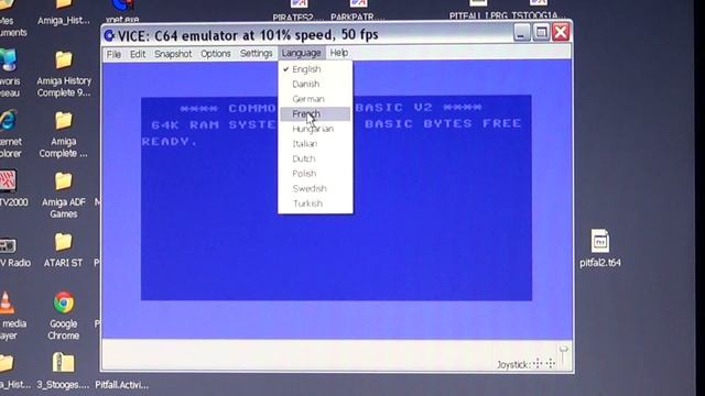 C64 Commodore 64 Vice emulator for windows review смотреть онлайн