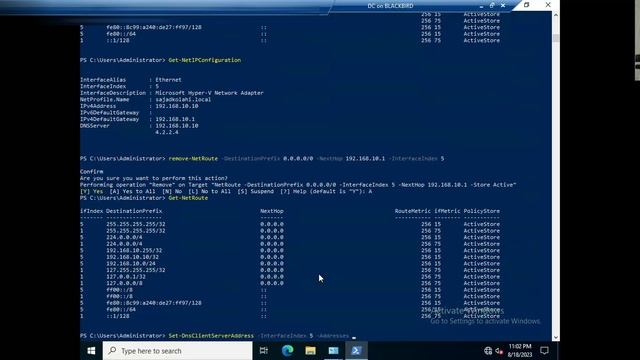 windows server core networking configuration смотреть онлайн