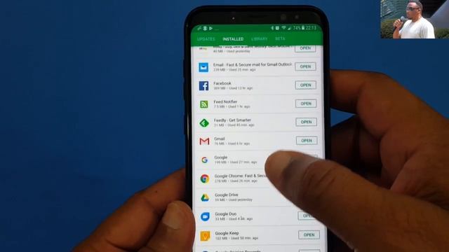 How to find your App History in the Playstore! смотреть онлайн