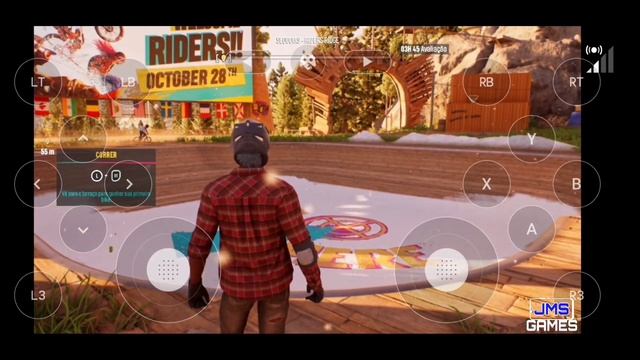 Jogando Riders Republic no Android!!! (Nvidia Gforce now) смотреть онлайн