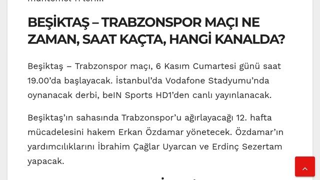 Beşiktaş - Trabzonspor maçı ne zaman, hangi kanalda, saat kaçta? смотреть онлайн
