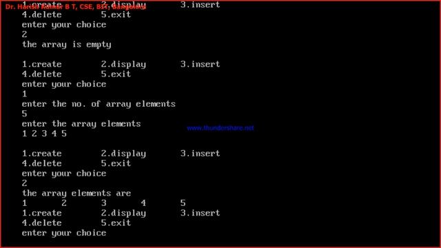 DSA Class 16 Lab Program 1 on Arrays 2020-09-19 смотреть онлайн