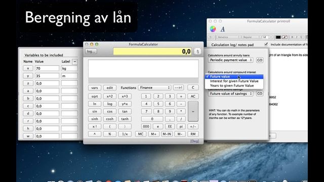 FormulaCalculator-demo (old version, click on link for new version) смотреть онлайн