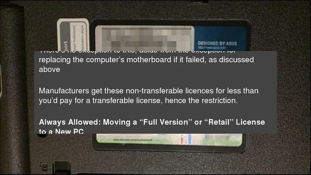 When Can You Move a Windows License to a New PC? смотреть онлайн