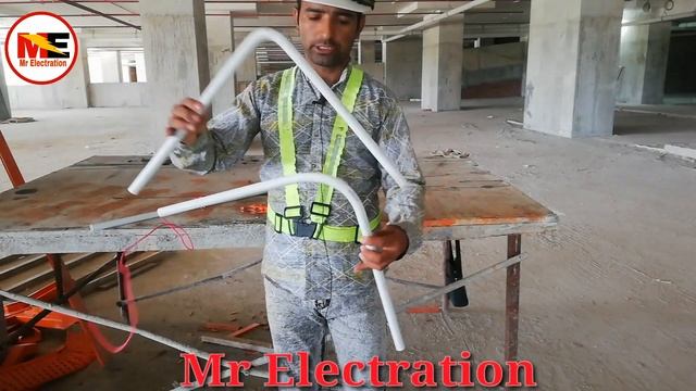 Pvc pipe Bend | how to make bend of Pvc pipe | mr electration смотреть онлайн