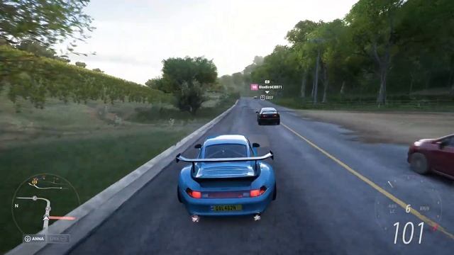 Porsche 911 RWB BLUE EDITION - I Challenge Everyone I Meet | Forza Horizon 5 gameplay - 4k смотреть онлайн