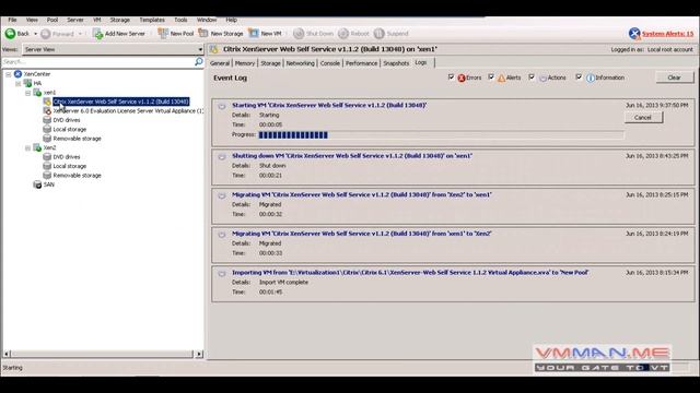 Lesson 8 = Citrix XenServer 6.1 Cluster смотреть онлайн