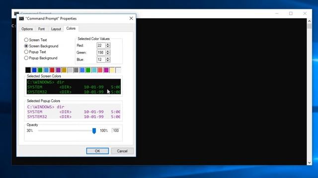 Command Prompt Tutorial - How to Customize Color Theme смотреть онлайн
