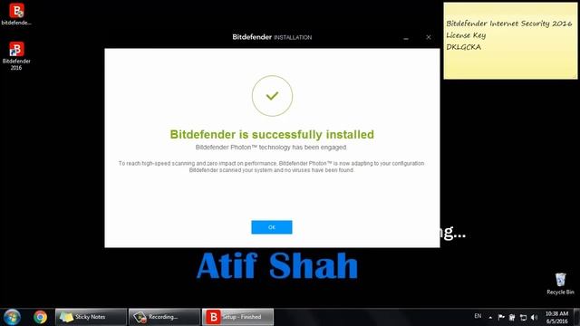 Bitdefender Total Security Multi-Device 2016 License Key смотреть онлайн