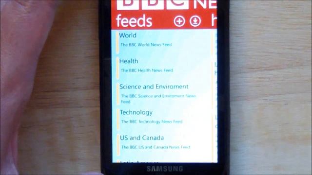 BBC News Mobile for Windows Phone 7 -- Mango beta смотреть онлайн