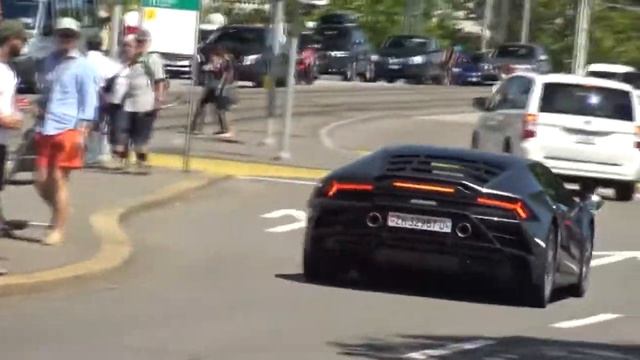 Lamborghini Huracan Evo And Huracan Evo Spyder Exhaust Sound, Revs, And Accelerations