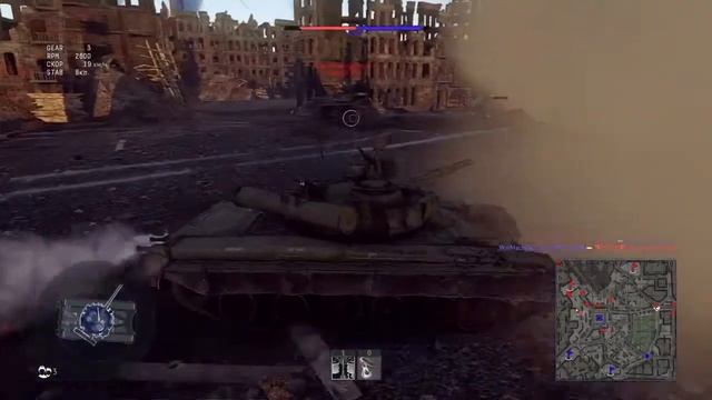 War thunder PS4 T-80Б* смотреть онлайн