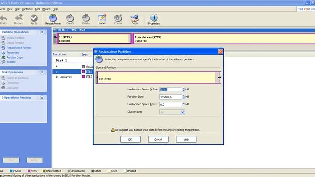 Como particionar disco rigido en windows xp y windows 7 ( EASEUS Partition Master tutorial ) смотреть онлайн