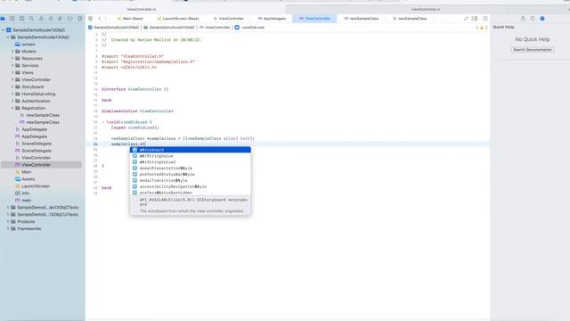Class and Objects in Objective-C | IOS Series | MyCodeTips | [ English ] смотреть онлайн