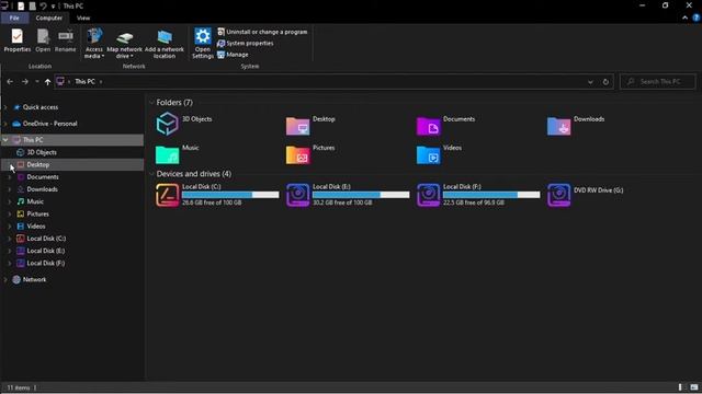 Best Windows 10 Theme 2021|Make Windows Look Better|Make Your Desktop Modern WITH EASY WAY смотреть онлайн