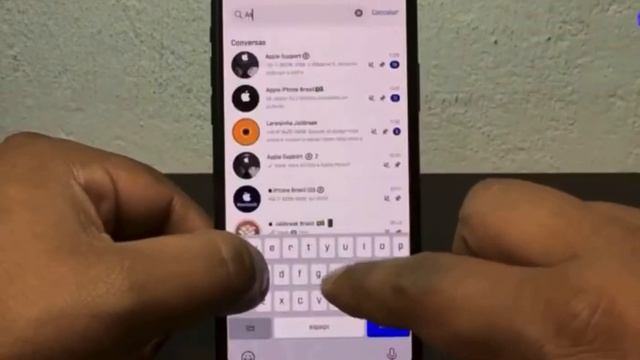 Como configurar o WhatsApp GB pra iphone смотреть онлайн