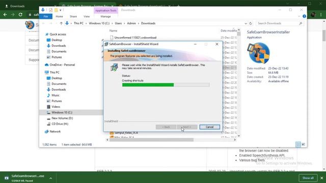 Cara Instal Safe Exam Browser Versi 2.4.1, SebCAT IP MB смотреть онлайн
