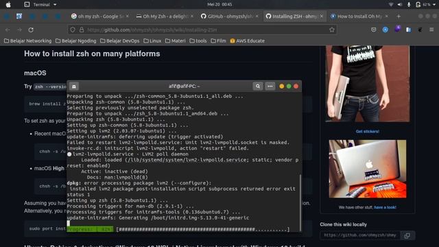Instalasi dan Konfigurasi oh my zsh pada Ubuntu 20 04 смотреть онлайн