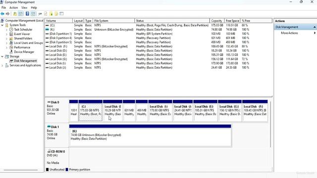 Low Disk Space Problem - How to extend c drive in windows 10 смотреть онлайн