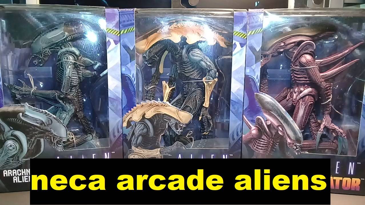Review! NECA Chrysalis vs Razor Claws vs Arachnoid From 1994 Aliens vs Predator Arcade Game! смотреть онлайн